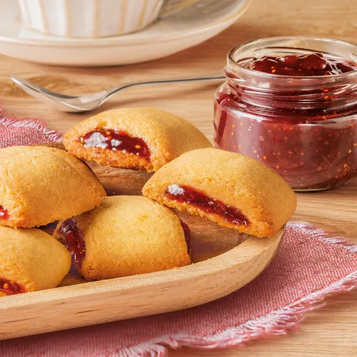 Miniatura 5 de Mulino Bianco Settembrini 10.58oz (300g) - Auténticas galletas italianas con relleno de higos - Perfecto aperitivo o compañero de café - Hecho