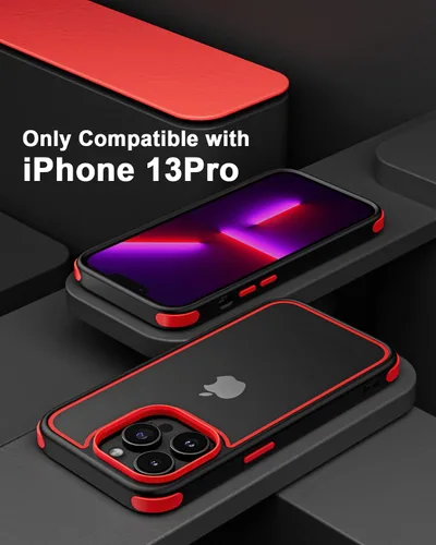 Miniatura 2 de Mobnano Funda transparente para iPhone 11, con protección multicolor a prueba de golpes, no amarillenta, anti arañazos, parte trasera