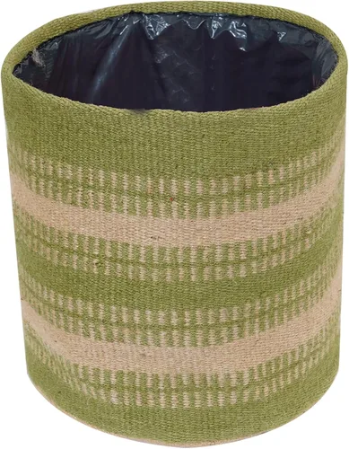 Miniatura 12 de Cesta de Maceta de Yute Resistente, Cesta Tejida Moderna, Maceta para Flores, Maceteros de Interior para Suelo, Cesta Organizadora de Almacenamiento