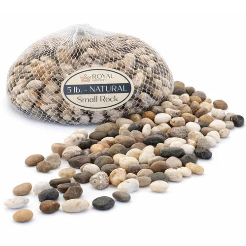 Miniatura 11 de Royal Imports Piedras decorativas de 5 libras, piedras de río, pinturas para acuarios de peces, grava, paisajismo, decoración del hogar natural