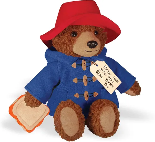 Miniatura 6 de YOTTOY Colección Paddington Bear Peluche clásico de oso Paddington sentado - 8.5 pulgadas de alto