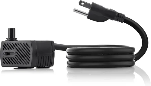 Miniatura 15 de Bomba de Fuente Sumergible Alpine Corporation de 120 GPH con Luz Halógena de 5W para Fuentes Exteriores, Bebederos de Aves, Estanques