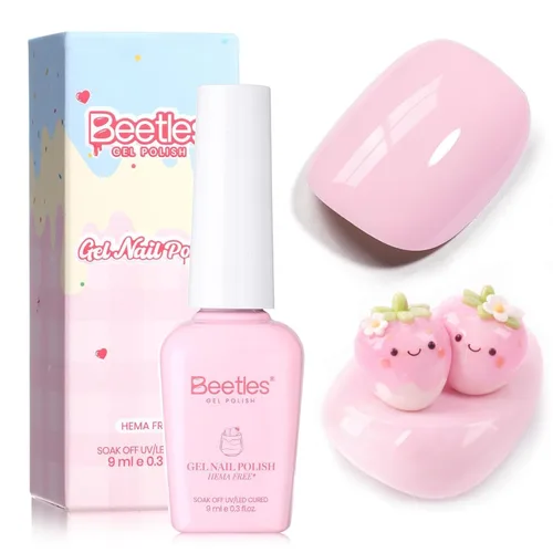Miniatura 13 de Beetles - Lámpara de uñas LED UV, luz de uñas blanca caramelo con 3 temporizadores de 30/60/90 segundos y pantalla de cuenta regresiva para esmalte