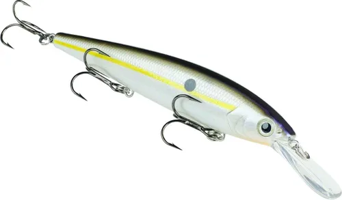 Miniatura 6 de Strike King KVD Jerkbait profundo señuelo de pesca de 3 ganchos, 3/5 onzas, 4.75 pulgadas Sexy Shad