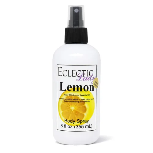 Miniatura 7 de Eclectic Lady Spray corporal de limón, doble fuerza, 2 onzas, espray corporal para mujeres con fragancia limpia, ligera y suave, colonia con aroma
