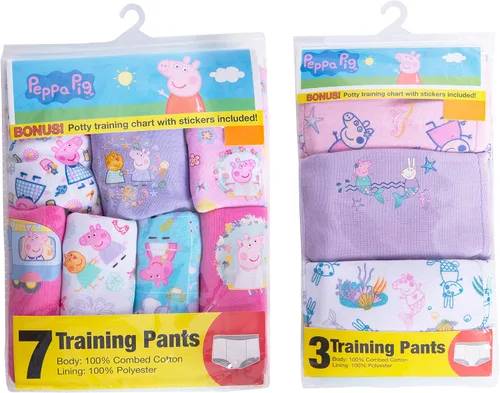 Miniatura 5 de Peppa Pig Paquete múltiple de pantalones de entrenamiento para bebé