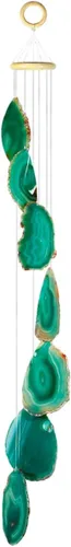 Miniatura 10 de rockcloud móvil, figura decorativa para jardín, para el hogar, geoda de ágata, Azul (66-31 pulgadas).