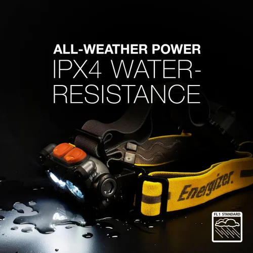 Miniatura 3 de Energizer HARD CASE - Linterna frontal LED, lúmenes altos, IPX4 resistente al agua, resistente a los impactos, para camping, senderismo