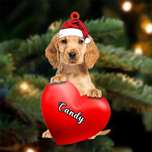 Miniatura 89 de Adornos de Navidad personalizados para perros, nombre personalizado, adorno de Malamute de Alaska, adornos acrílicos, regalos de Navidad, amantes