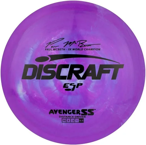 Miniatura 2 de Discraft Paul McBeth Signature ESP Avenger SS Disco de golf Distancia [Los colores pueden variar]