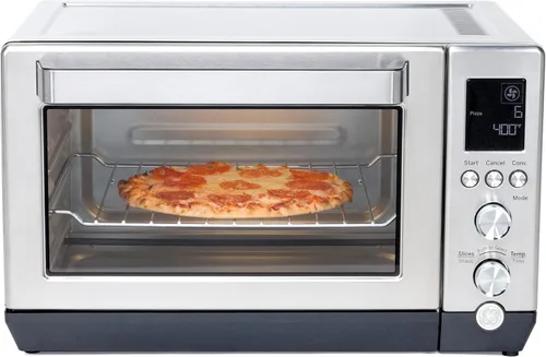 GE - Horno tostador de convección | Tecnología de calefacción Calrod | Horno tostador de gran capacidad completo con 7 modos de cocción y accesorios