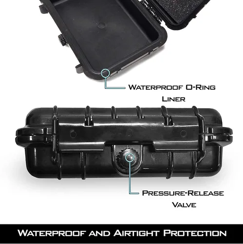 Miniatura 6 de CASEMATIX Funda de viaje compatible con GPS Garmin inReach Messenger Satellite Communicator y accesorios en una carcasa resistente e impermeable