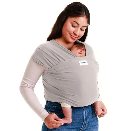 Miniatura 10 de Sleepy Wrap Pañuelo elástico ergonómico para bebé portabebés para recién nacidos a niños pequeños - Pañuelo para bebé ligero manos libres 7-35