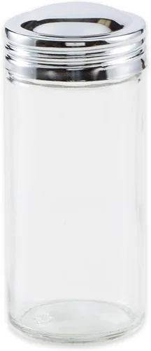 RSVP Tarro de especias de vidrio transparente individual