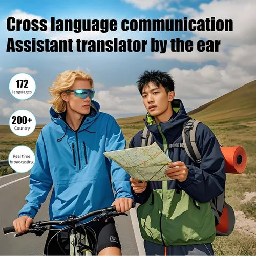 Miniatura 6 de Lentes inteligentes para ciclismo, lentes de sol inteligentes AI, lentes Bluetooth de oreja abierta, lentes polarizados, traducción en vivo en 172