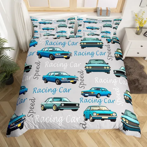Miniatura 9 de Juego de ropa de cama con estampado de lobos en 3D, funda de edredón de lobo ártico para niños, adolescentes, niños y niñas, funda de edredón