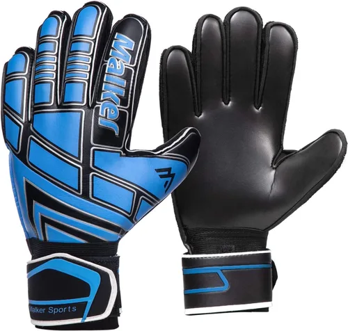 Miniatura 2 de Malker Guantes de Portero de Fútbol Guantes de Portero con Fingersave y Protección Doble de Muñeca, Guantes de Portero de Agarre Fuerte para Niños