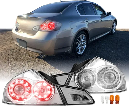 Miniatura 8 de USR 03-13 G35 G37 2Puertas Coupe Convertible Módulo de Cable de Activación LED de Freno y Señales de Giro (Izquierda + Derecha) Compatible con 03-13