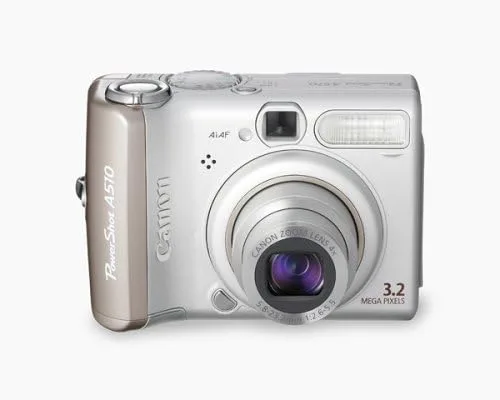 Canon PowerShot A510 - Cámara digital de 3,2 MP con zoom óptico 4x