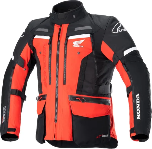 Miniatura 3 de Alpinestars Chaqueta de motocicleta para hombre Gris hielo/azul/rojo brillante