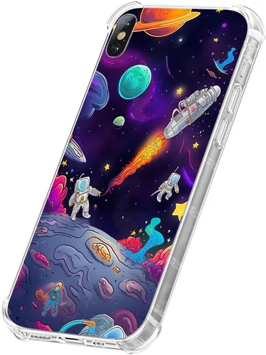 Miniatura 34 de CARLOCA Compatible con funda para iPhone SE 2020, funda para iPhone 8 para niñas, diseño transparente con patrón de lucha de béisbol de niños