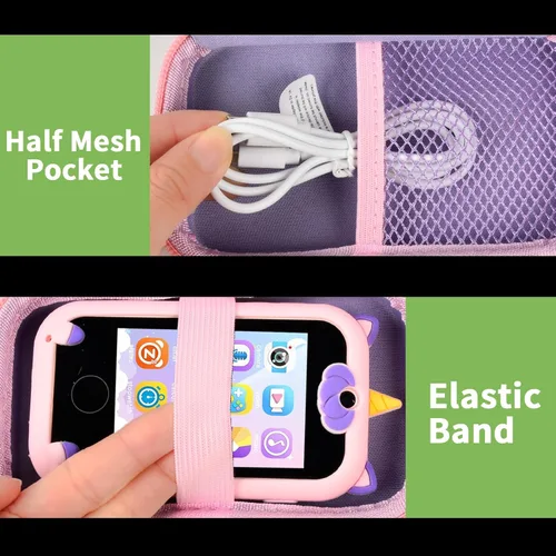 Miniatura 4 de ALKOO Funda para teléfono inteligente de juguete para niños Compatible con Kikapabi/para Joozfee/para dancingcow/para Prysyedawn, Funda para jugar