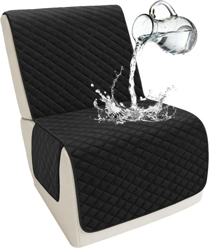 Miniatura 101 de Arfntevss Fundas para sofá seccional reclinable para sofá seccional en forma de L, funda antideslizante lavable para sofá reclinable con forma de L