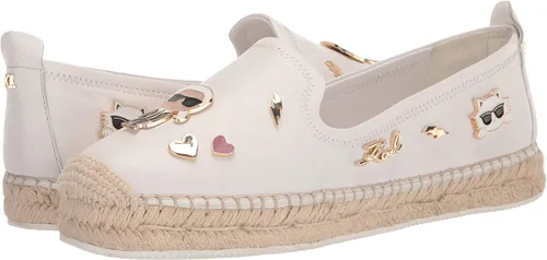 Miniatura 7 de Karl Lagerfeld Paris Michaela - Alpargatas planas adornadas para mujer
