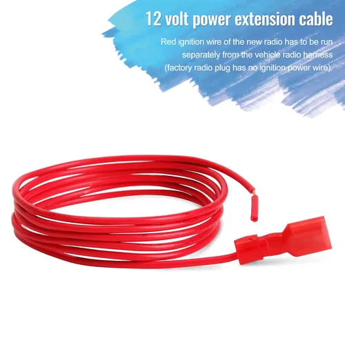 Miniatura 6 de BASIKER Arnés de cableado de repuesto para radio de automóvil, apto para algunos vehículos Dodge Jeep Chrysler Adaptador de antena estéreo