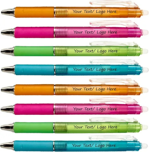 Miniatura 9 de Bolígrafos personalizados con logotipo personalizado o paquete de texto de 250 unidades para marketing, fiestas, eventos, bolígrafos de gel