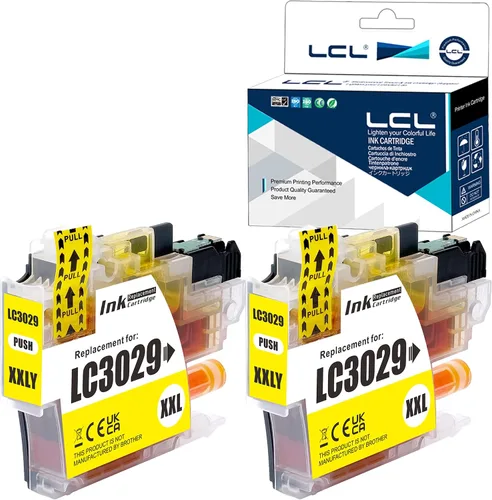 Miniatura 7 de LCL Cartucho de tinta de repuesto compatible para Brother LC3029 XXL LC3029BK de alto rendimiento MFC-J5830DW J5830DWXL J5930DW J6535DW J6535DWXL