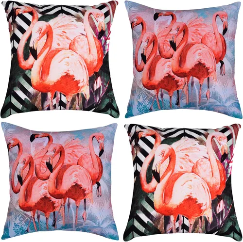 Miniatura 44 de Decozen Fundas de almohada decorativas con estampado de pájaros con diseño floral para decoración del hogar, sala de estar y dormitorio, funda