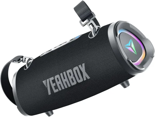 YEAHBOX Altavoz portátil de 120W Max - Calidad de sonido excepcional con graves profundos, diseño acústico exclusivo, ideal para uso en interiores y