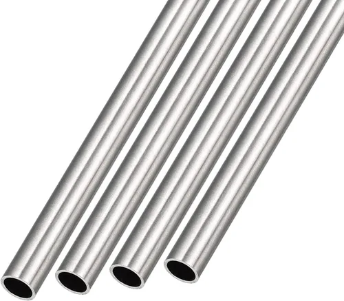 Miniatura 23 de METALLIXITY Tubo de acero inoxidable 304 (0.039 in de diámetro exterior x 0.008 in de pared T x 9.843 in de largo), 4 piezas, tubo recto