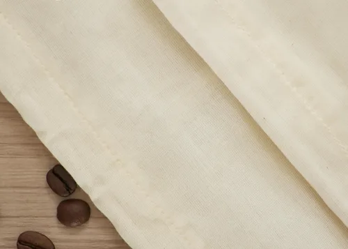 Miniatura 8 de Paquete de 3 bolsas reutilizables de café frío – Bolsas de filtro de café 100% algodón orgánico reutilizables para café frío – Filtros grandes
