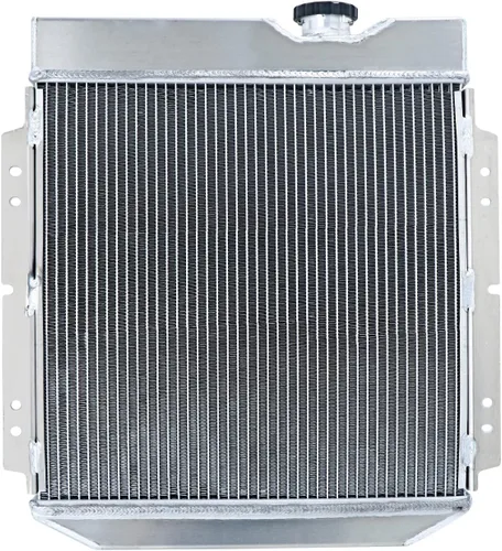 Miniatura 3 de Radiador Mustang CU259 1966 compatible con radiador Ford Falcon/Ranchero 1960-1965, radiador Mustang 1965-1966, radiadores Mercury Comet 63-66, V8
