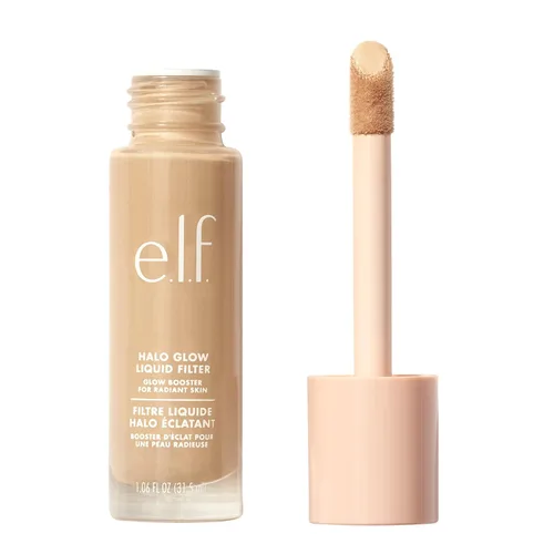 Miniatura 20 de e.l.f. Halo Glow Liquid Filter, potenciador de la tez para un aspecto luminoso y desenfocado, infundido con ácido hialurónico, vegano y libre de 36