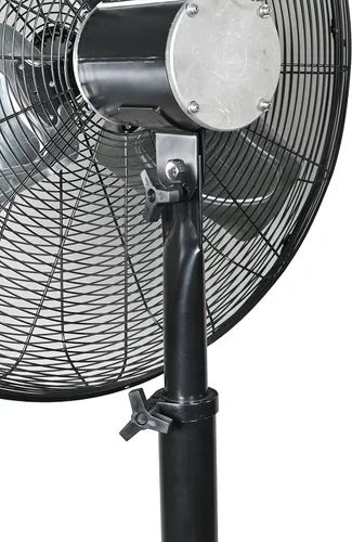 Miniatura 3 de K Tool International 77723; Ventilador de pedestal industrial resistente al agua IPX4 para exteriores, ventilador no oscilante de 24 pulgadas