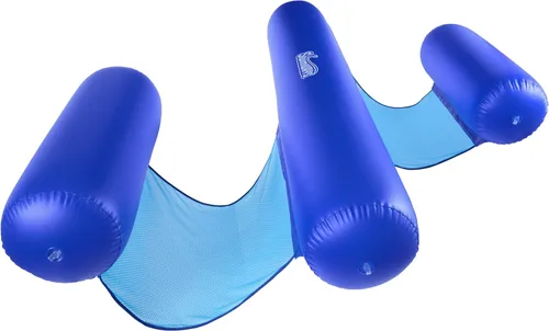 Miniatura 2 de SwimWays Spring Float Premium Hammock Pool Lounger, Inflatable Pool Floats Adult with Fast Inflation for Ages 15 & Up