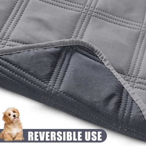 Miniatura 3 de Smiry Manta impermeable para cama de perro de 30x70, suave manta reversible para mascotas, lavable, a prueba de fugas, cubierta para gatos y perros