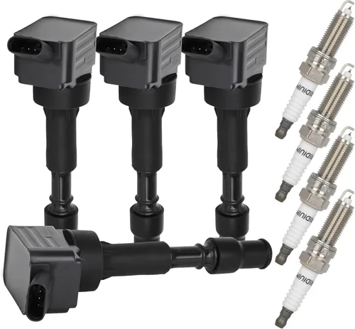 Miniatura 9 de ECCPP UF816 4 bobinas de encendido con 4 bujías de iridio 95125 para Hyundai Elantra Sonata Kona para Kia Forte Optima 2.0L GN10877 UF816 UF-816
