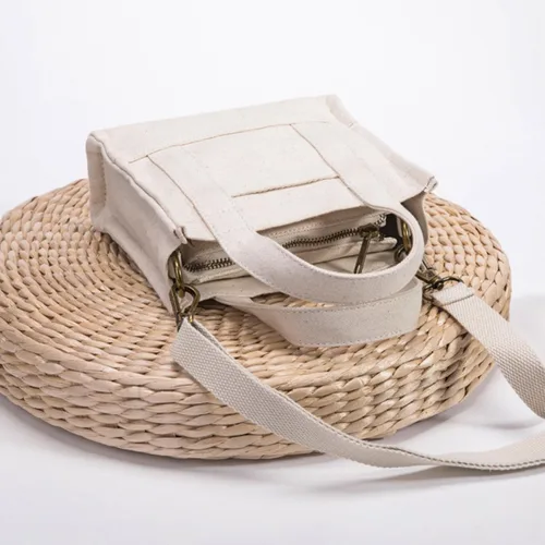Miniatura 9 de Bolsos de lona para mujer Bolso cruzado de diseño de moda Bolso casual para compradores - YONBEN