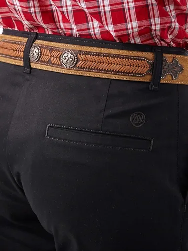 Miniatura 4 de Wrangler Pantalón casual plisado frontal para hombre, Caqui