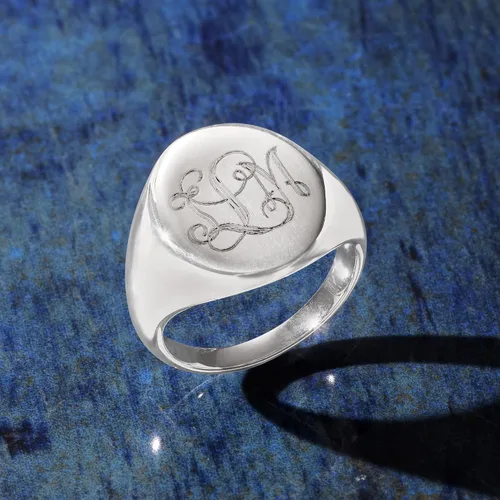 Miniatura 9 de Ross-Simons Anillo de plata de ley personalizado, Plata Esterlina, no conocido