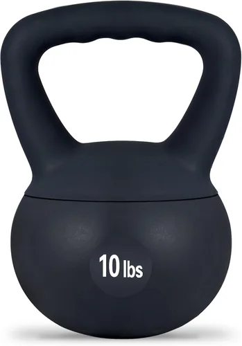 DlandHome Pesas rusas para entrenamiento de fuerza, ideal para entrenamiento de cuerpo completo y entrenamiento de fuerza, mango de fácil agarre,