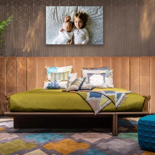 Miniatura 4 de Impresiones de lienzo personalizadas con tus fotos, arte de pared enmarcado personalizado, cuadros de lienzo personalizados para mascotas/familia