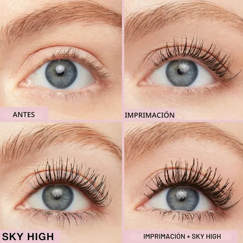 Miniatura 5 de Maybelline Lash Sensational Sky High - Imprimación de pestañas con infusión de suero para rímel, alargamiento, engrosamiento, fórmula teñida