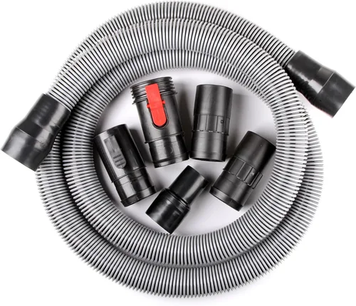 Accesorios para aspiradora WORKSHOP en seco y húmedo WS17823A: manguera larga de 1-7/8 pulgadas x 10 pies de alta resistencia para aspiradoras de