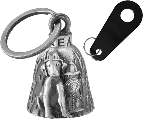 Miniatura 19 de Campana de motocicleta con colgador para motociclista, campanas de motociclista de buena suerte y accesorios de motocicleta, campana de la suerte