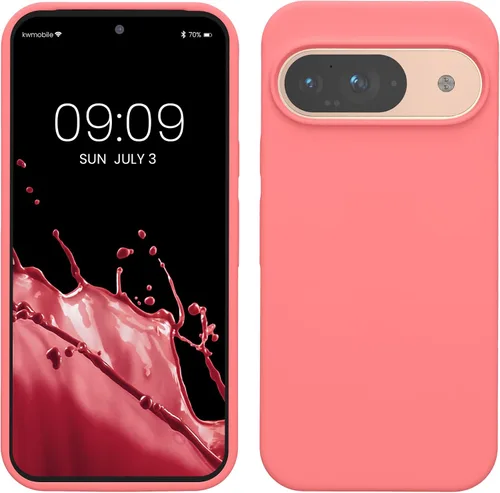 Miniatura 299 de kwmobile Funda Compatible con Google Pixel 6 Pro - Funda de Teléfono de Silicona TPU con Acabado Suave - Azul Caribe